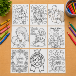 Printable Mothers Day Coloring Pages